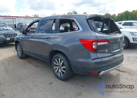 2019 Honda Pilot Ex z USA, uszkodzony, nr VIN 5FNYF6H37KB098063